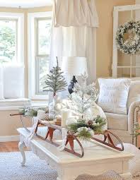 Neutral Farmhouse Christmas Decor In The Front Room Cozy Christmas Decor Farmhouse Christmas Decor Christmas Home