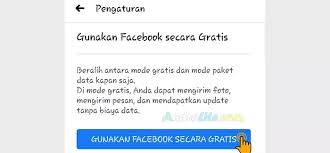 A smaller version of the full facebook app. Cara Masuk Keluar Mode Gratis Facebook Terbaru 2021 Androlite Com