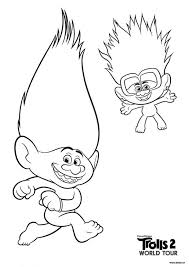 This makes her 3d model very expressive and dreamworks seems to take … Coloring Pages Trolls World Tour Free Print All Trolls