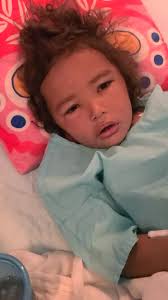 Octavias update for the day. , She is starting to wake up and be a little  more alert and active. She pulled her feeding tube out this morning, drs  said as long as we can get her to eat half of what ...