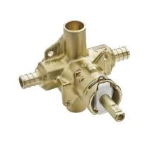 Moen Brass Rough In Posi Temp Tub And Shower Valve 1 2 In Crimp Ring Pex Connection 2580 The Home Depot Moen Shower Valve Shower Tub