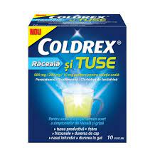 Coldrex junior hotrem este un medicament impotriva racelii si gripei care contine trei substante active: Coldrex Raceala Si Tuse 10 Plicuri Perrigo Farmacia Tei