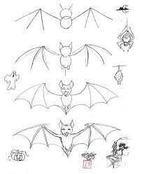 Draw A Bat By Diana Huang Bird Drawings Drawings Draw A Bat