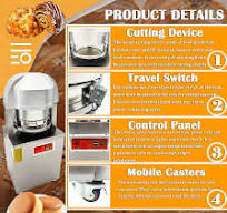 Amazon.com: EQCOTWEA Electric Dough Divider Cutter 36Pcs ...