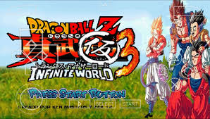 Dragon ball z infinite world para ps2. Dragon Ball Z Shin Budokai 3 Infinite World Psp Evolution Of Games