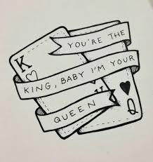 Detail feedback questions about 2pcs king and queen tatto stickers. Cute King And Queen Drawings Novocom Top