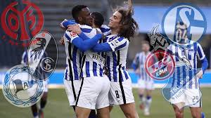 Hertha bsc played against 1. 8ubzxdjhmecjam