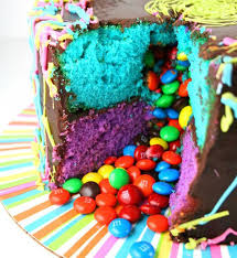 Pinata Cake Multicolore Idee Gateau Gateau Gateau Rainbow