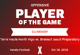 Eli Moody's High School Career Home