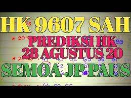 Prediksi Hk 28 Agustus 2020 Bocoran Togel Hongkong Malam Ini Rumus Jitu Hk Youtube Malam 28 Agustus