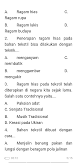 Bahan tekstil (batik, tenunan/songket), bordir/sulaman. Smpn 3 Naringgul ç…§ç‰‡ Facebook