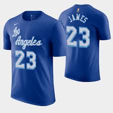 Kobe bryant los angeles lakers 8 blue nba basketball swingman jersey shirt. 2020 21 Los Angeles Lakers Lebron James Blue T Shirt Hardwood Classics Edition