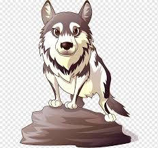 Maybe you would like to learn more about one of these? Graue Und Weisse Wolf Illustration Graue Wolf Cartoon Niedlichkeit Illustration Wolf Auf Stein Gemalt Tier Tiere Kunst Png Pngwing