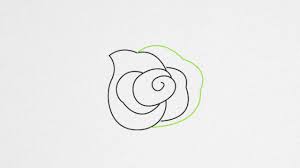 How to draw a rose. How To Draw A Rose Step By Step Youtube