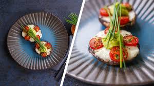 Leckere ideen für veganer portobello pilze sind in den usa schon seit langer zeit ein beliebtes lebensmittel. Schnelles Rezept Fur Gefullte Portobello Pilze Youtube