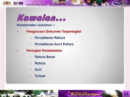 A) dokumen terperingkat dokumen terperingkat merupakan dokumen rasmi yang mengandungi maklumat rasmi yang mesti doberi perlindungan untuk kepentingan keselamatan dua aspek penting dalam surat pekeliling am bil. Kawalan Rahsia Kerajaan Dan Keselamatan Pejabat Ppt Download