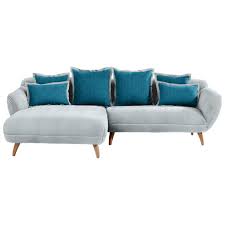 Carryhome Wohnlandschaft Blau Chenille Moebel Suchmaschine Ladendirekt De Couch Kaufen Wohnen Wohnlandschaft