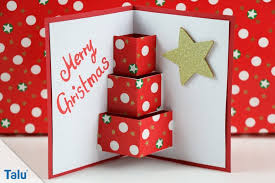 Pop Up Karten Basteln 3 Ideen Mit Anleitung Und Vorlage Talu De Pop Up Karten Vorlagen Weihnachten Weihnachtskarten Basteln Pop Up Karten Basteln