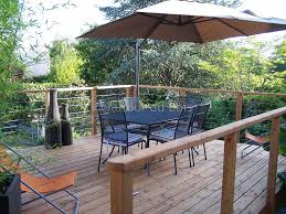 Garde Corps Bois Et Inox Pour Terrasse Bois Suspendue Main Courante Angers Maine Et Loire Terrasse Bois Terrasse Bois Sur Pilotis Terrasse Suspendue