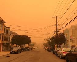 Smoke from wildfires begins to clear after hazy day in SF – The San  Francisco Examiner
