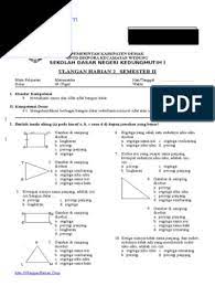 We did not find results for: Uh2 Matematika Kelas Iii Sd Tema Unsur Dan Sifat Bangun Datar