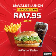 Fast delivery from our kitchen to your doorsteps. Mcdonald S Mcvalue Lunch Meals From As Low As Rm7 95 Facebook