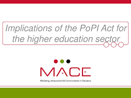 The protection of personal information act is taking some time to roll out. Implications Of The Popi Act For The Higher Education Sector Ppt Download