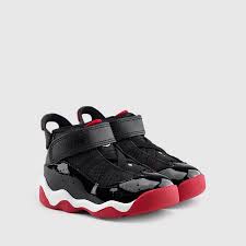 jordan toddler 6 rings black varsity red white