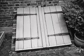 The fact that basement entry doors provide access to the outdoors means they can easily be used by burglars to access the main house. Wooden Door Access To Basement In Elfreths Alley In The Old City Of Philadelphia Usa Photograph By Joe Fox