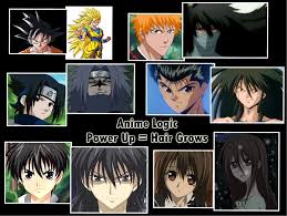 Anime Logic Power Up Hair Grows Anime Saitama Anime Jokes Quotes
