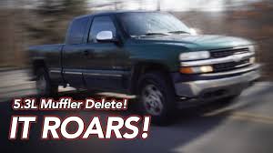 Exhaust sound is relative to individual taste so that doesn't bother me but quality of materials and customer service does. 5 3l V8 Chevy Silverado Muffler Delete Savage Sound Youtube