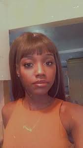 LANOVA LANOVA-128 Perruque de cheveux synthétiques pour femme avec frange  Aspect réaliste Chocolat 50,8 cm : Amazon.ca: Beauté