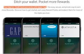 Maybe you would like to learn more about one of these? Gap Banana Visa Card Mobile Wallet Bonus Get 40 For Using Card Through Apple Samsung Or Android Pay