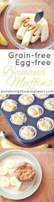 Banana Muffins Grain Free Egg Free Rezept Rezepte Essen Lecker