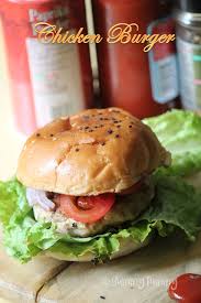 Chicken Burger Recipe Yummy Tummy Easy Chicken Burger Recipe Chicken Burgers Recipe Chicken Burgers