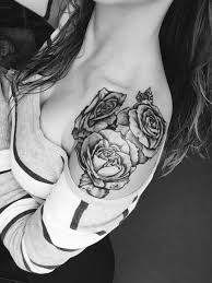 Rose Tattoo On Shoulder Rosetattooideas Shoulder Tattoo Sleeve Tattoos For Women Shoulder Cap Tattoo