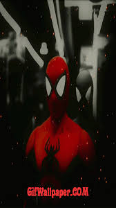 I_am_iron_man 25 января в 11:40. Animated Spiderman Gif Wallpaper