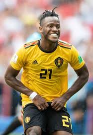 Michy batshuayi scored twice as belgium beat san marino to take a step closer to euro 2020. Michy Batshuayi Of Belgium In Action During The Fifa World Cup Group G Match Between Belgium And Tunisia At Spartak St Michy Batshuayi World Cup Fifa World Cup