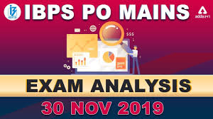 Check spelling or type a new query. Ibps Po Mains 2019 Exam Analysis And Review 30th Nov