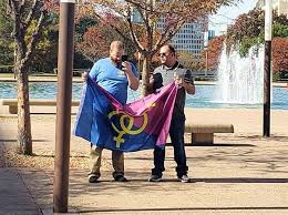 This year's event was much smaller than. Two People Showed Up For Straight Pride In Dallas Yes Two Metro Weekly