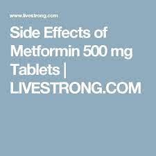 Side Effects Of Metformin 500 Mg Tablets Diabeticfootcare Foot Care Metformin Feet Care Side Effects