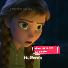 Anna and Gerda: Exploring the Snow Queen Mirrorland