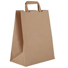 Paper recycling pertains to the processes of reprocessing waste paper for reuse. Vegware Large Compostable Paper Carrier Bags