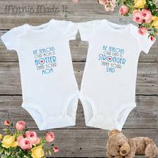 Be Jealous Our Mom Is Hotter Than Your Mom Be Jealous Our Dad Is Stronger Than Your Dad Twin Baby B Baby Outfits Newborn Cute Baby Clothes Newborn Baby Gifts