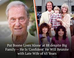 Pat Boone was second to Elvis Presley as a chart-topping pop singer from  the 1950s to the 1960s. Today, he has a family with more than 30 members,  and there are many
