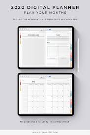 Digital Planner Hourly 2021 Goodnotes Template Notability Planner Ipad Digital Calendar Noteshelf Tablet Planner Digital Bullet Journal In 2020 Digital Planner Ipad Pro Digital Calendar