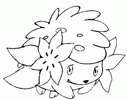 Coloriage gratuit du pokemon légendaire necrozma de la septième génération à imprimer et à colorier. Coloriage Pokemon Shaymin Az Coloriage Coloring Home