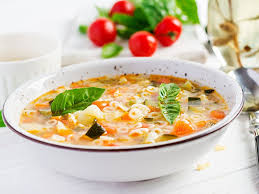 Minestrone Au Pistou Au Cookeo Recette Minestrone Legumes Italiens Soupes Vegan