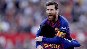 Ryanair, vueling airlines and two other airlines fly from seville airport to barcelona hourly. Football News Lionel Messi Nets 50th Hat Trick As Barcelona Snatch Win At Sevilla Eurosport