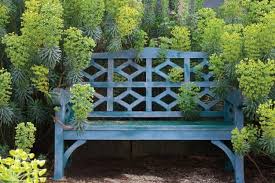 Isabel And Julian Bannerman Garden Design The Periwinkle Bench In A Walled Garden At Hanham Court Gardens Is S English Garden Garden Seating Garden Furniture
